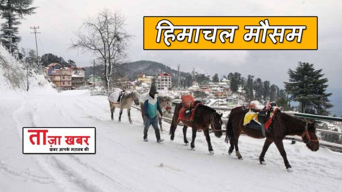 himachal weather news today in hindi