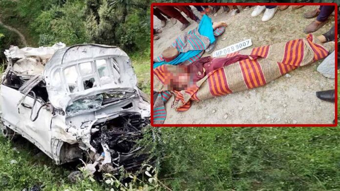 Traumatic road accident in Shimla