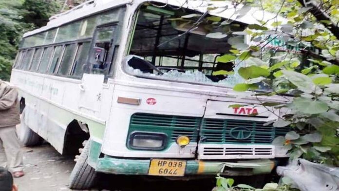 HRTC bus crushed two youths in the capital Shimla