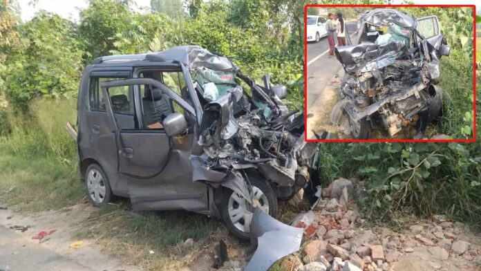 horrific road accident in Sri Anandpur Sahib