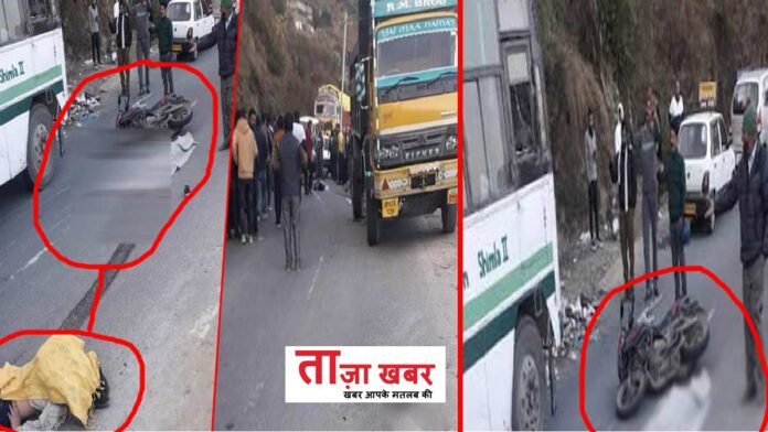 student accident Shoghi-Mehli Shimla
