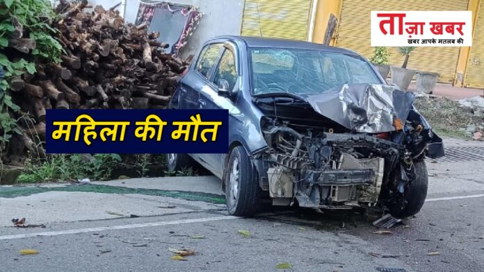 woman dies in car accident Shimla Himachal