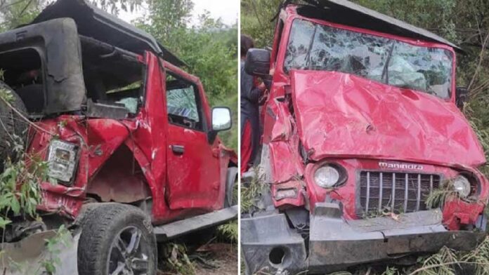 accident in Kangnidhar helipad Mandi