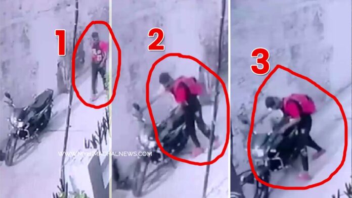 Bike theft Gurusar Mohalla Una Himachal