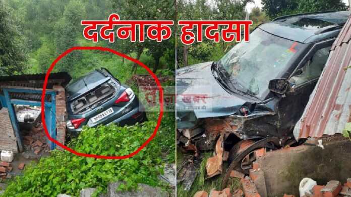 car accident Deem Kainchi in Kotkhai Shimla