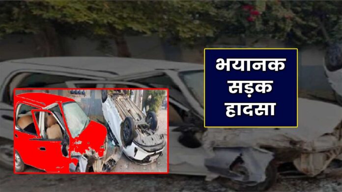Road accident in Majitha Road in Amritsar
