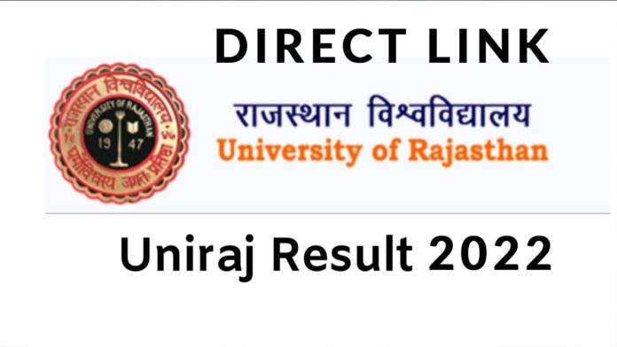 Rajasthan University Uniraj Result Check here