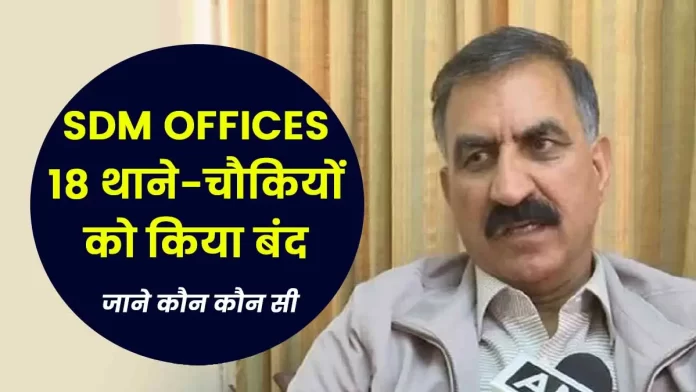 Himachal police stations closed
