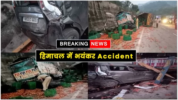 Horrible accident Harabagh in Sundernagar Himachal
