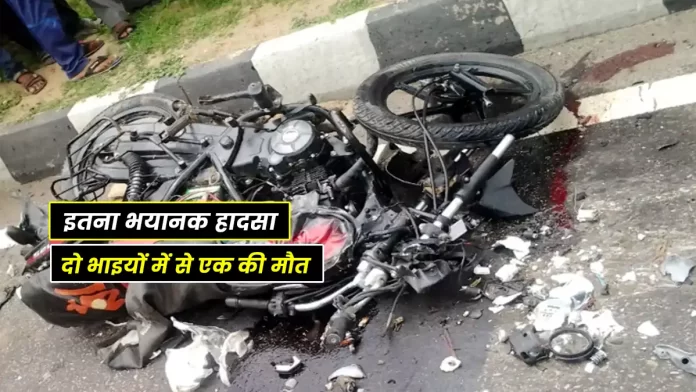 Bike accident Kiratpur Nerchowk forelane