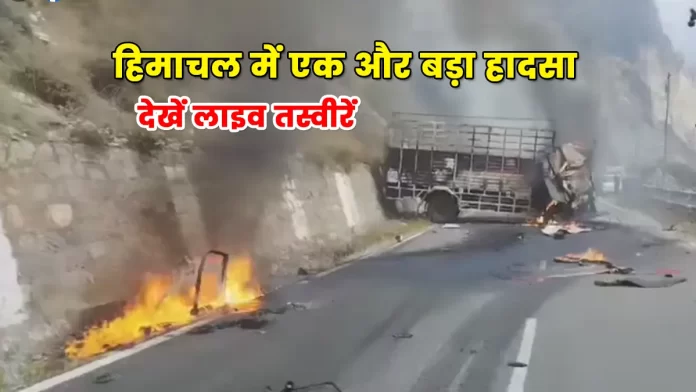 Major truck accident in Reckong Peo Himachal